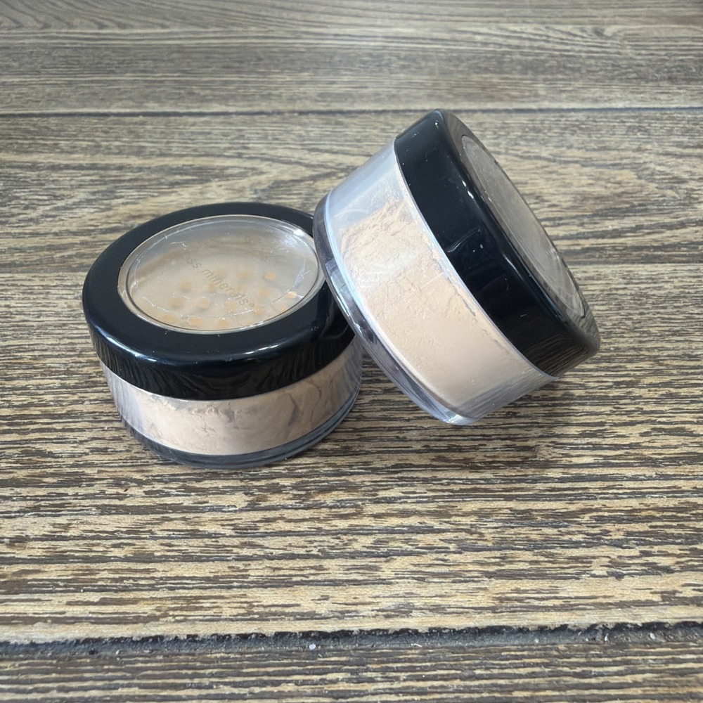 2 Sisel Timeless Minerals Loose Face Powder In NUDE Made In USA .25 Oz Talc Free